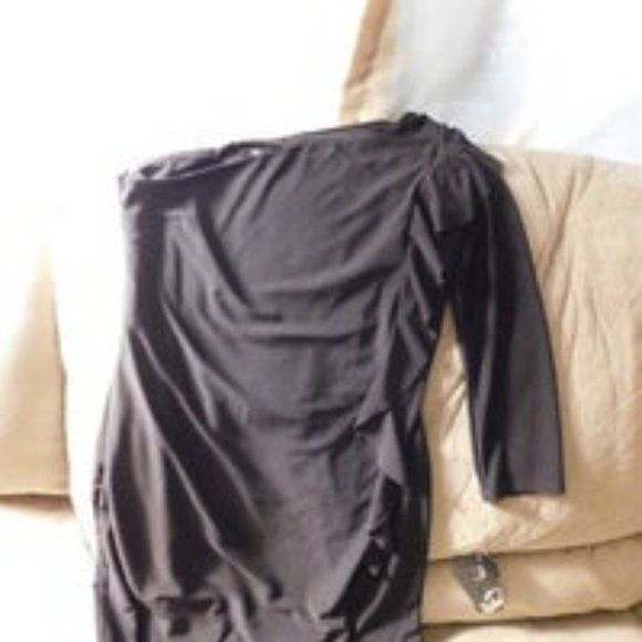 Nine West Cocktail Party Dress Black Size 4 NWT - Picture 3 of 9